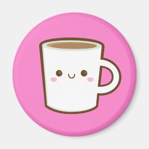 Kawaii Coffee Magnet Magneet