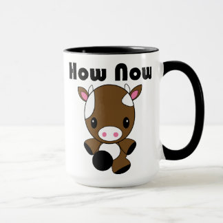Kawaii comment maintenant tasse Brown de vache