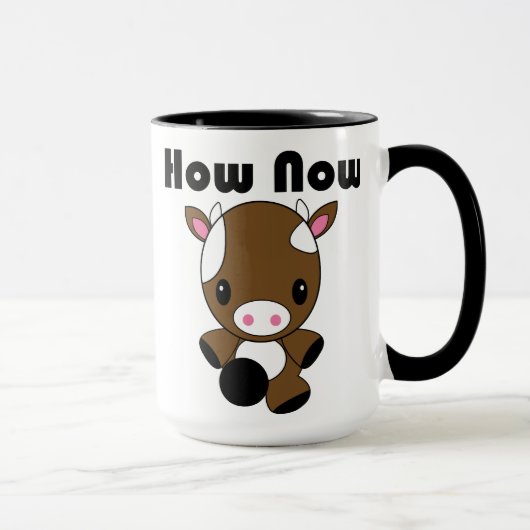 Kawaii comment maintenant tasse Brown de vache (Droite)