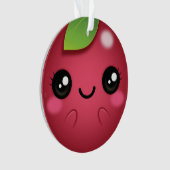 Kawaii Cranberry Ornament (voorkant)
