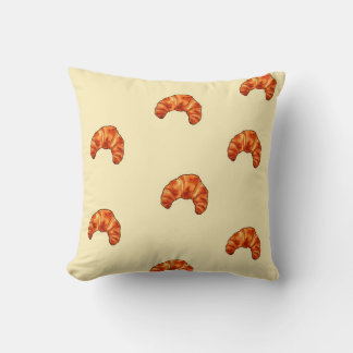 Kawaii croissant kussen|Franse bakkerij decoratie Kussen