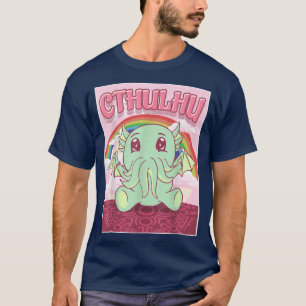 Kawaii Cthulhu Necronomicon Cute Cthulhu Monster T-shirt