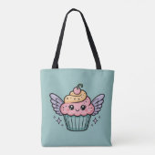 Kawaii Cupcake Draagtas (Achterkant)
