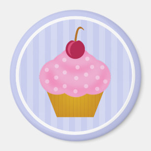 Kawaii Cupcake Kersenmagneet Magneet