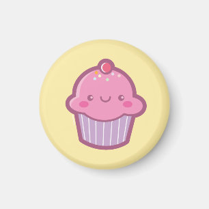 Kawaii Cupcake Magnet Magneet