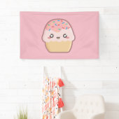 Kawaii cupcake spandoek (Insitu)