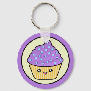 Kawaii Cuppy Cake Sleutelhanger