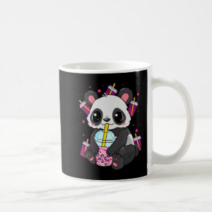 Kawaii Cute Anime Panda Boba Bubble Tea Otaku Men Koffiemok