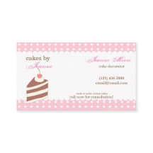 Kawaii CUTE Cake Bakery Visitekaartje