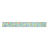 Kawaii Cute Cloud Sun Moon Gender Neutral Pattern Lint (Voorkant)