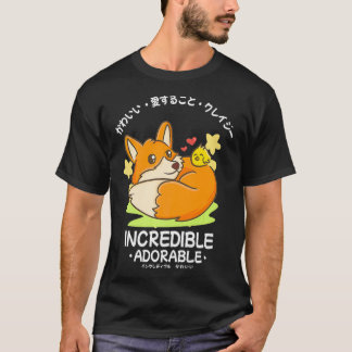 Kawaii Cute Fo en Chicken Japans ongelooflijk A T-shirt
