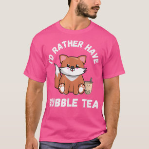 Kawaii Cute for Bubble Tea Japans Anime Boba T-shirt