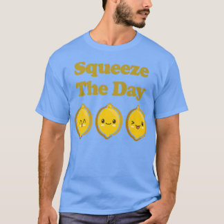 Kawaii Cute Lemons sijpelen de dag in T-shirt