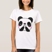 Kawaii Cute Panda T-Shirt (Voorkant)