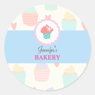 Kawaii Cute Pastel Bakery Sticker Étiquette