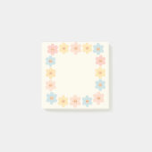 Kawaii Daisy Border Sticky Notes – Post It Notes (Voorkant)