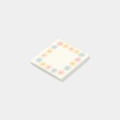 Kawaii Daisy Border Sticky Notes – Post It Notes (Schuin)