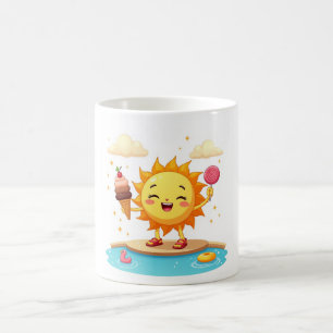 Kawaii Dancing Sun Summer Poolside Mok