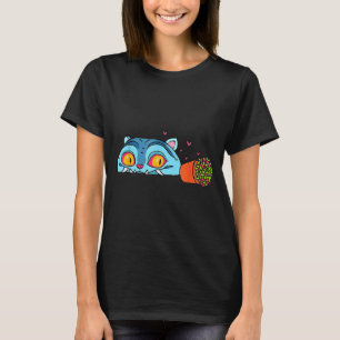 Kawaii Demon Cat Funny Anime Otaku Japans T-shirt