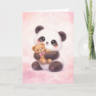 Kawaii Dieren Liefde Kaart