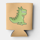 Kawaii Dinosaur Blikjeskoeler (Voorkant)