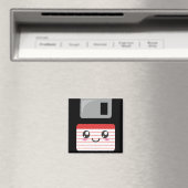 Kawaii-diskette Magneet (Insitu (Vaatwasser))