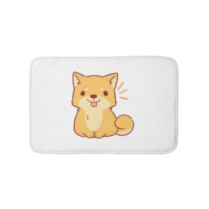 Kawaii dog Shiba Badmat