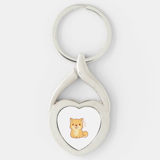 Kawaii dog Shiba Sleutelhanger (Voorkant)
