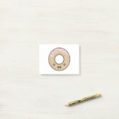 Kawaii donut post-it® notes (Op bureau)