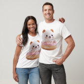Kawaii Donut Puff Bear T-shirt (Unisex)