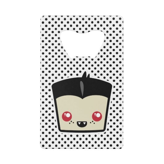 Kawaii Dracula Bottle Opener Kredietkaart Flessenopener (Voorkant)