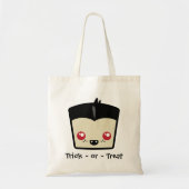 Kawaii Dracula Canvas tas (Voorkant)