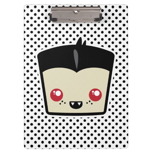Kawaii Dracula Clip Board Klembord (Voorkant)
