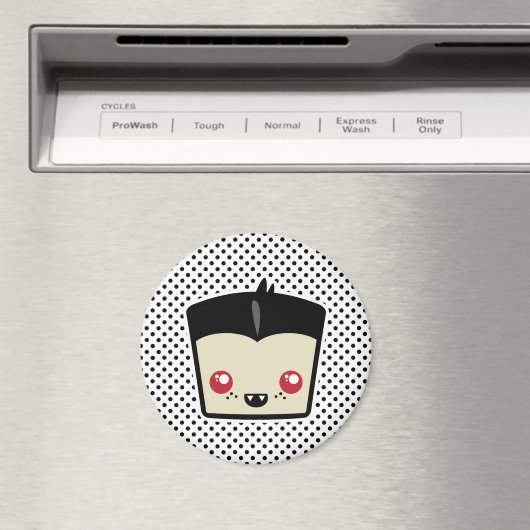 Kawaii Dracula Magnet (In Situ (Lave-vaisselle))