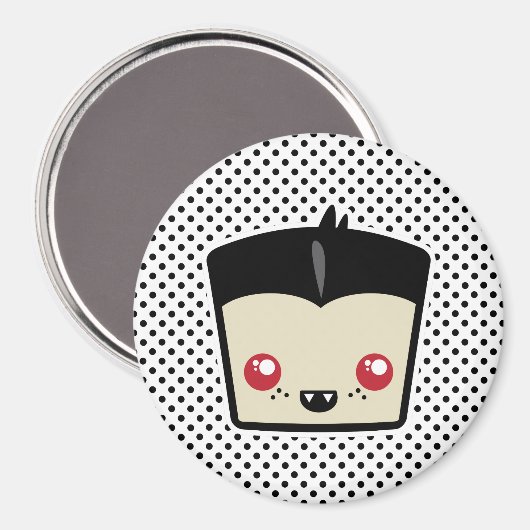 Kawaii Dracula Magnet (Recto/Verso)