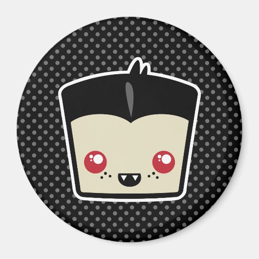 Kawaii Dracula Magnet Magneet (Voorkant)