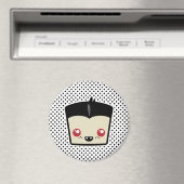 Kawaii Dracula Magnet Magneet (Insitu (Vaatwasser))