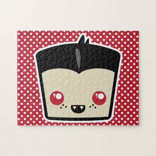 Kawaii Dracula Puzzle Legpuzzel (Horizontaal)