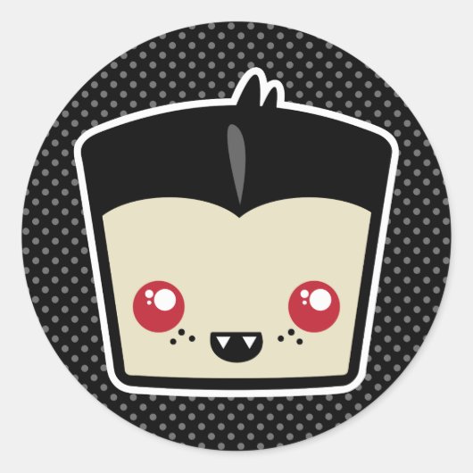 Kawaii Dracula Stickers (Voorkant)