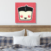 Kawaii Dracula Wrapped Canvas (Insitu (Slaapkamer))