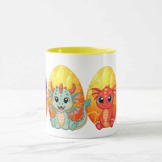  Kawaii Dragon Mug (Centre)