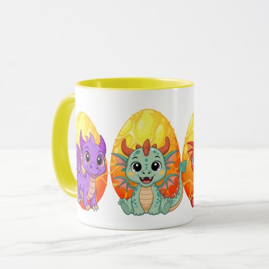  Kawaii Dragon Mug (Devant gauche)