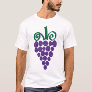 Kawaii druiven t-shirt