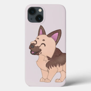 Kawaii Duitse herdershond iPhone 13 Hoesje