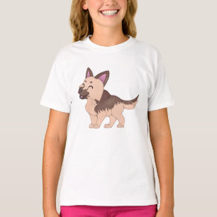 Kawaii Duitse herdershond T-shirt