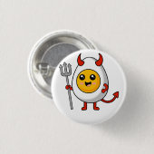 Kawaii Duivelsei Ronde Button 3,2 Cm (Voorkant /achterkant)