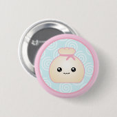 Kawaii Dumpling Button (Voorkant /achterkant)
