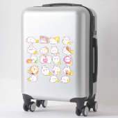 Kawaii Easter Bunnies Sticker (Koffer)