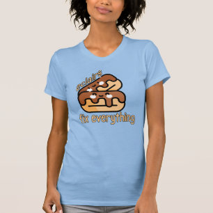 Kawaii Eclairs repareren alles T-shirt