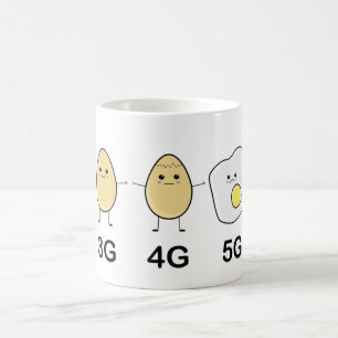 Kawaii Egg krijgt 5G towerstraling Koffiemok